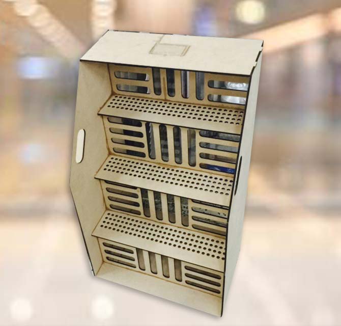 Display Stand Steps